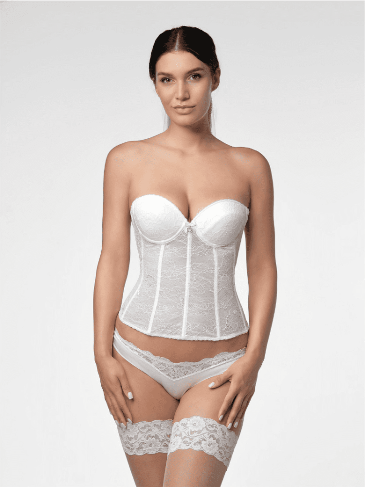 Poirier 15-300 Torsolette Corset Lace main product photo
