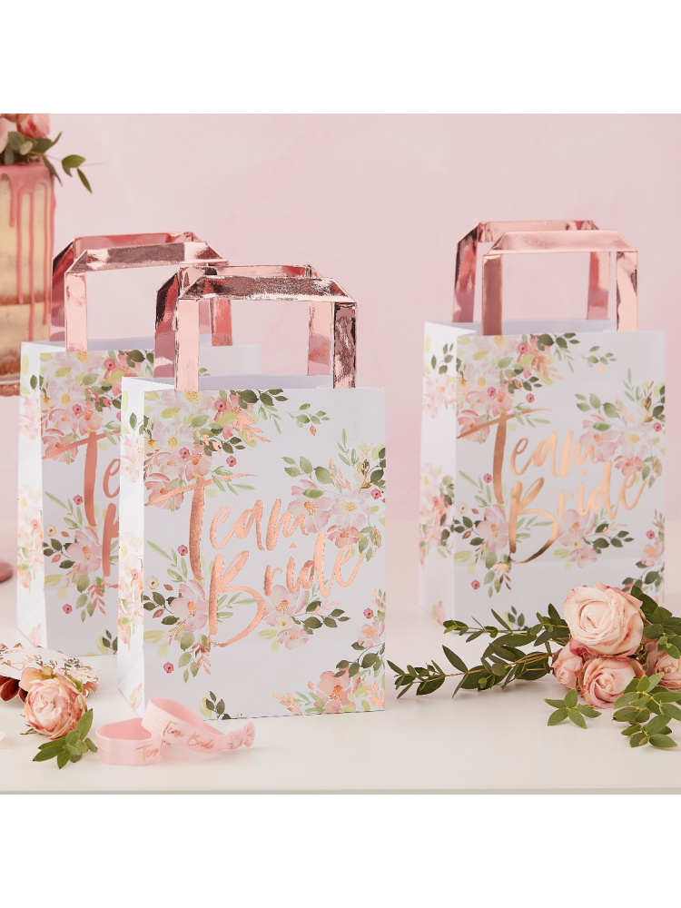 Ginger Ray FH-211 Floral Hen Party Bags main product photo