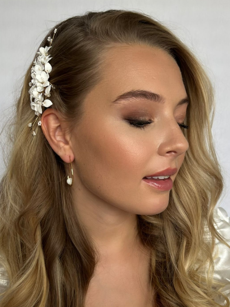 Sally Jane Bridal Lizzie Hair comb Silver main product photo