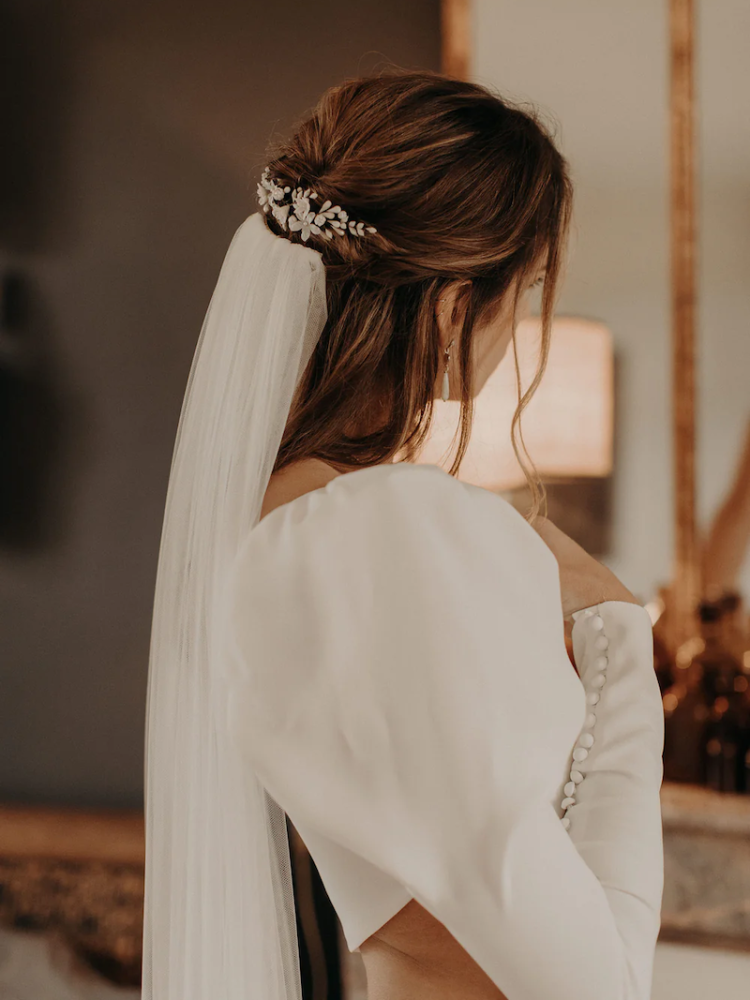 Lizeron Justine Hair Comb White main product photo