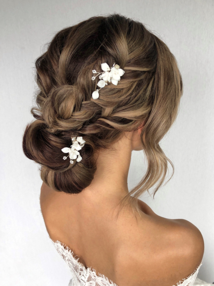 Sally Jane Bridal Vanessa Hairclips Silver main product photo
