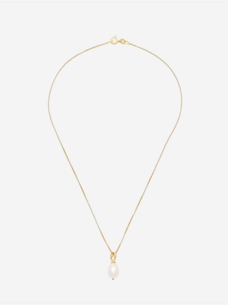 Abrazi Julie Necklace Gold-M main product photo