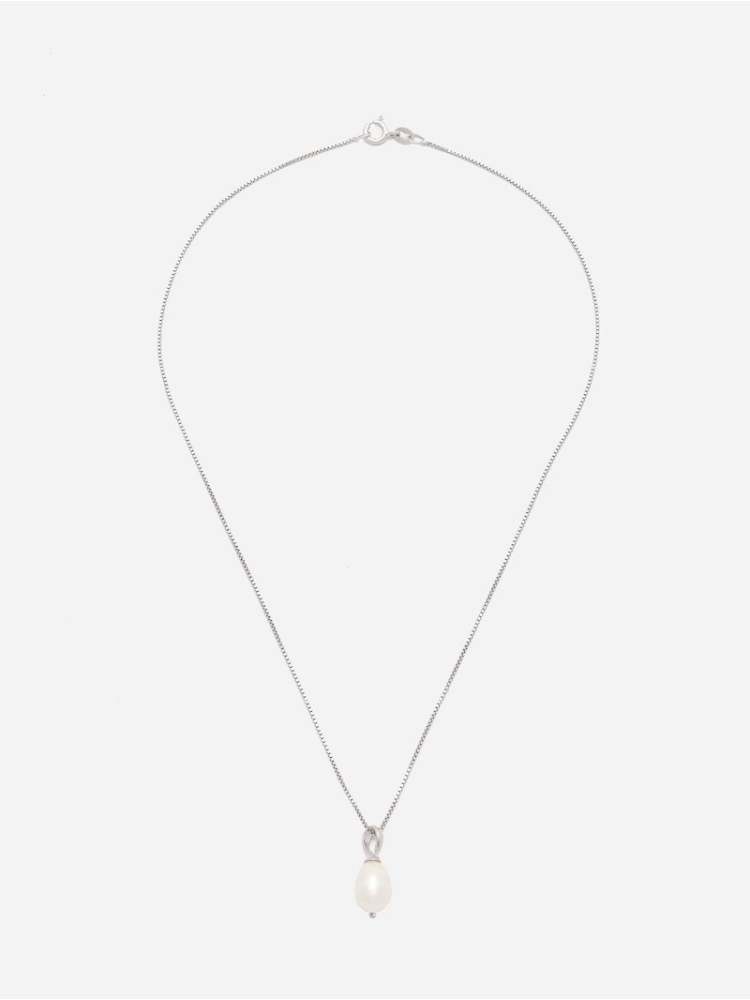 Abrazi Julie Necklace Silver-M main product photo