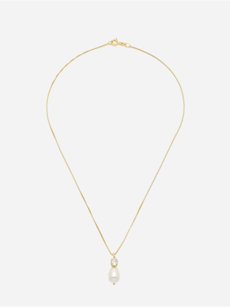 Abrazi Elena Necklace Gold-M main product photo