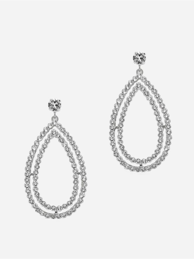 Abrazi Earrings Grace Swarovski Silver main product photo