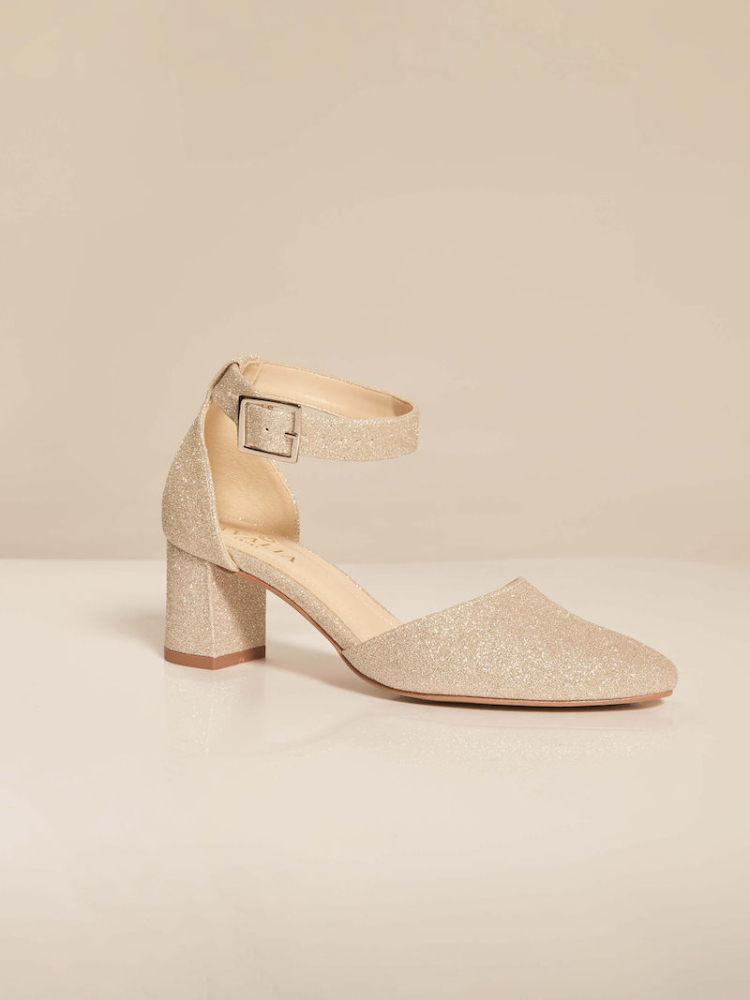 Avalia Vera Wedding Shoes Glitter main product photo