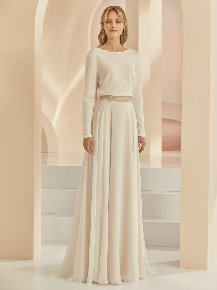 Bianco Evento Kalliope Skirt Champaign main product photo