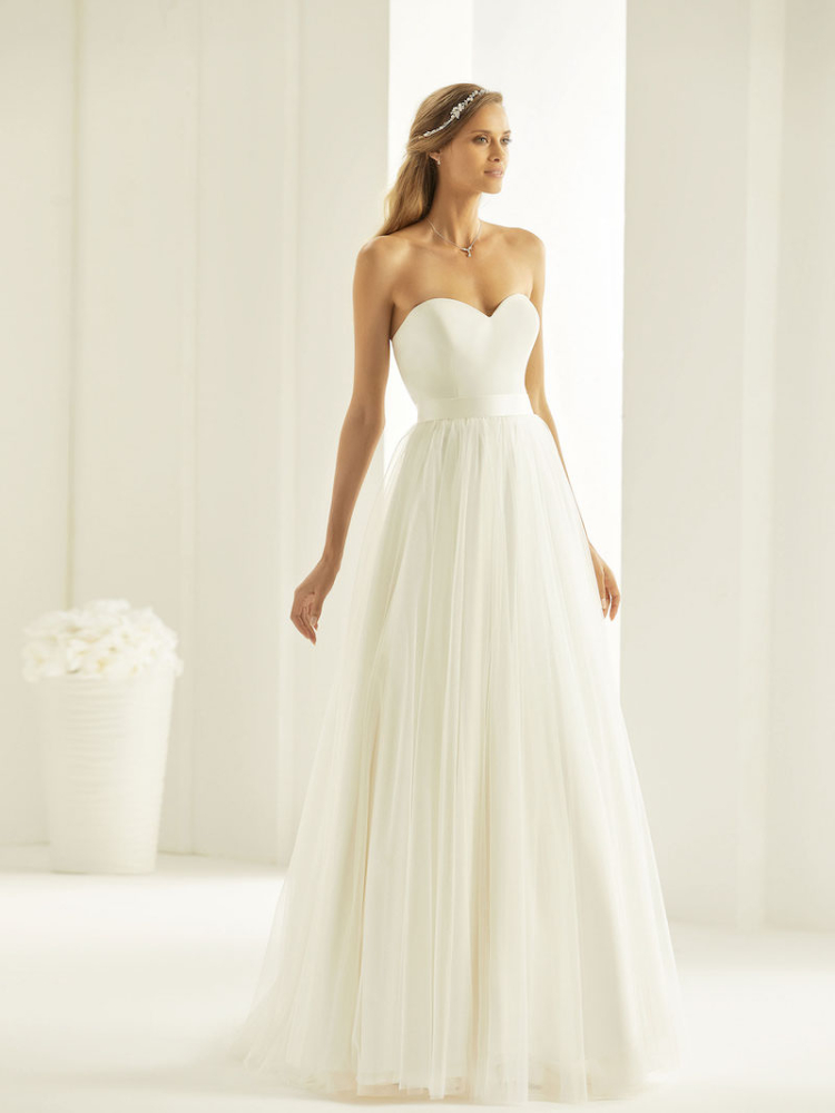 Bianco Evento Mahalia Tulle Skirt main product photo