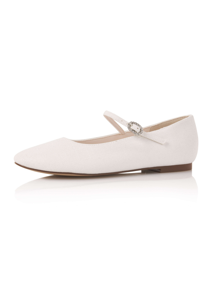 Rainbow Club Binx Communion Shoes Off-White main product photo