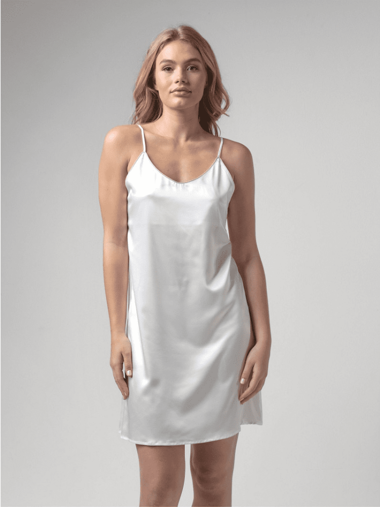 Poirier BN-725B Nightdress Bride Satin Ivory main product photo