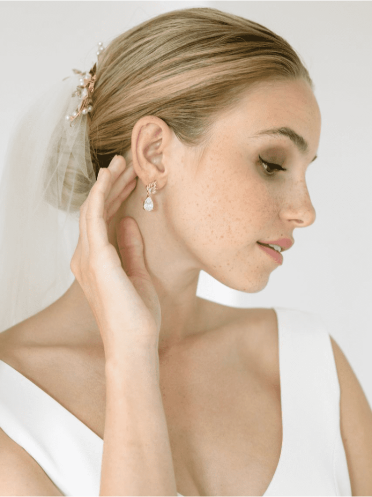 G. Westerleigh ER090RG Earrings Rose Gold main product photo