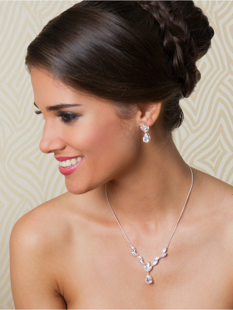 G. Westerleigh JN070 Bridal Jewellery Set main product photo