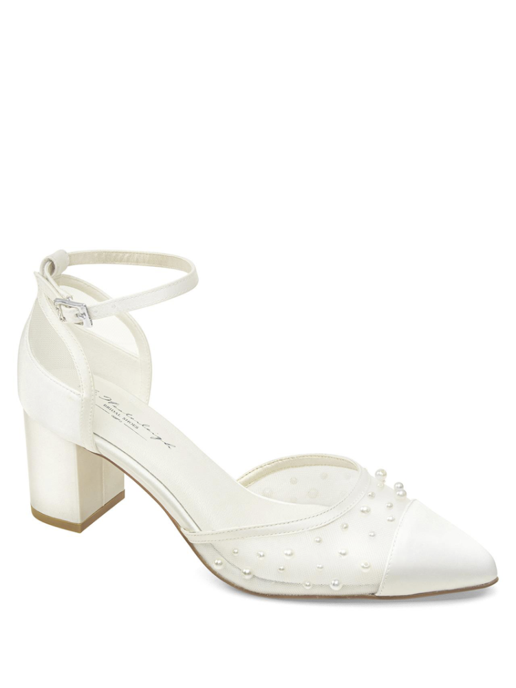 G. Westerleigh Pearl Bridal Shoes main product photo