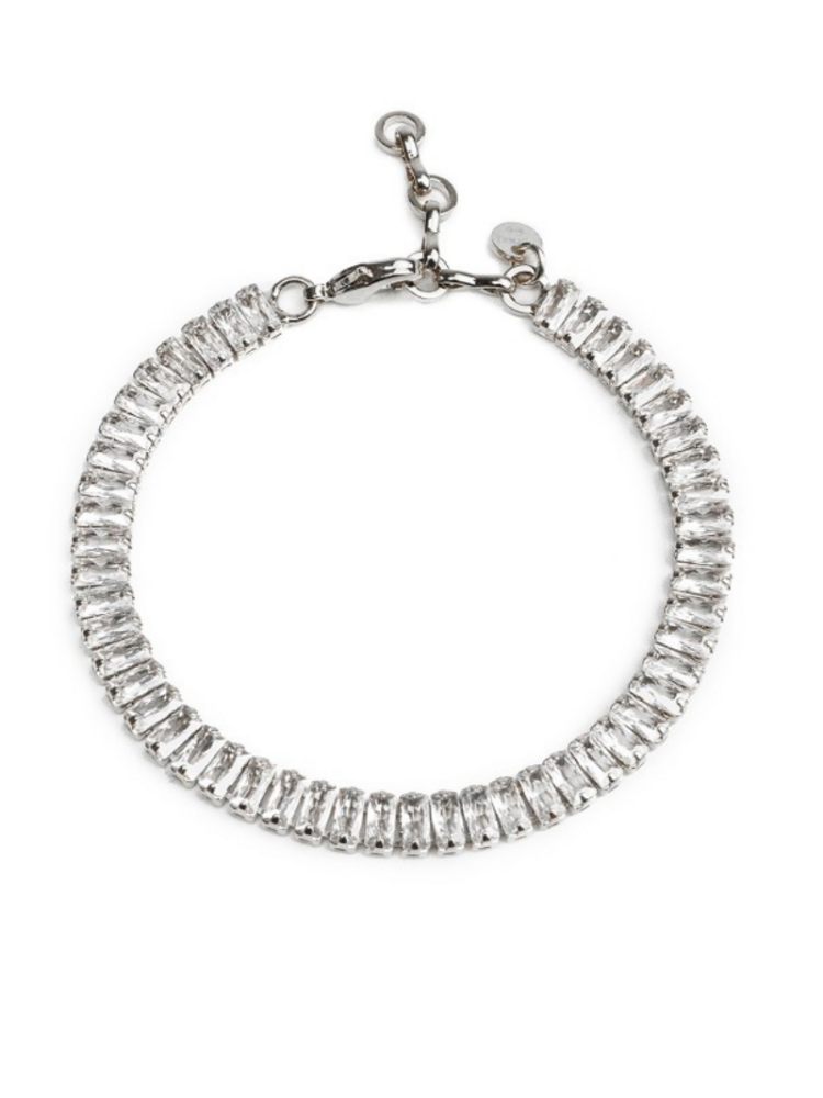 Abrazi Baguette Bracelet Silver main product photo
