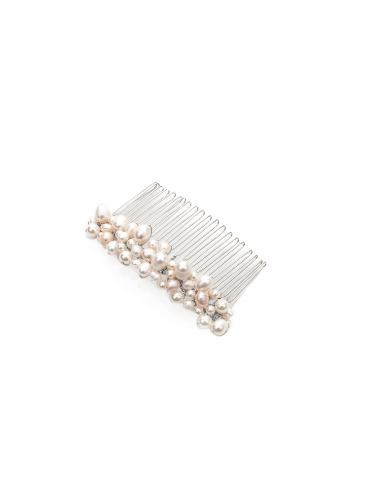 Abrazi Lois Hair Comb Silver main product photo