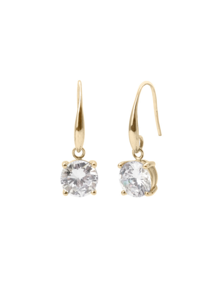 Abrazi Earrings O3-RNDH-Gold main product photo