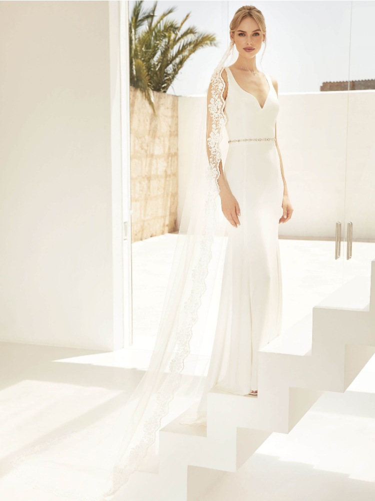 Bianco Evento S424 Veil - 300 cm main product photo