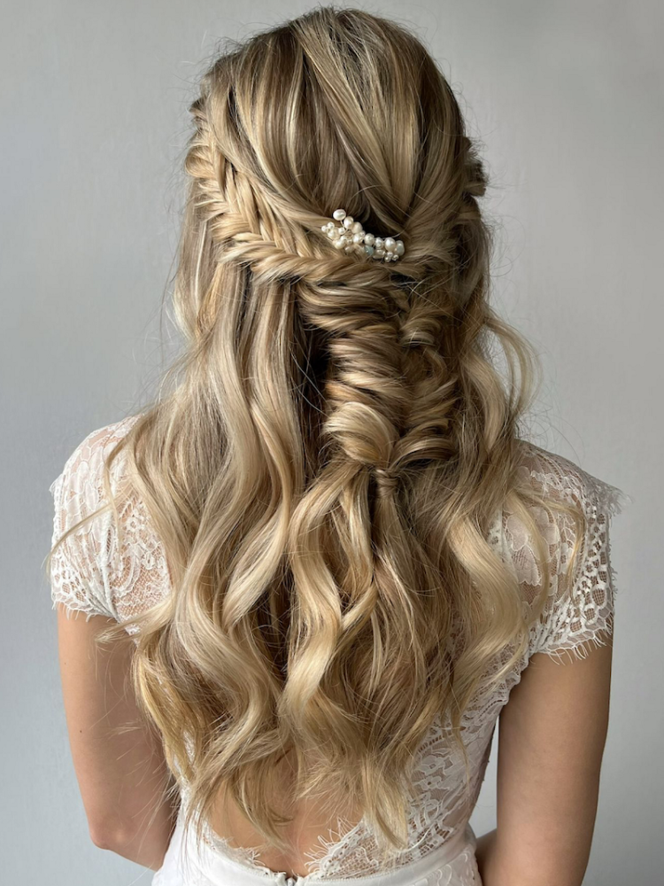 Sally Jane Bridal Jill Hair Comb Silver main product photo