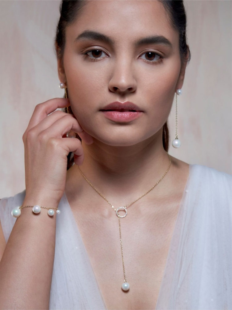 Poirier JS-005 Jewellery Set Céline Gold main product photo