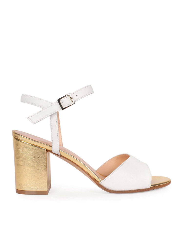 Content Aurora Wedding Shoes White Gold main product photo