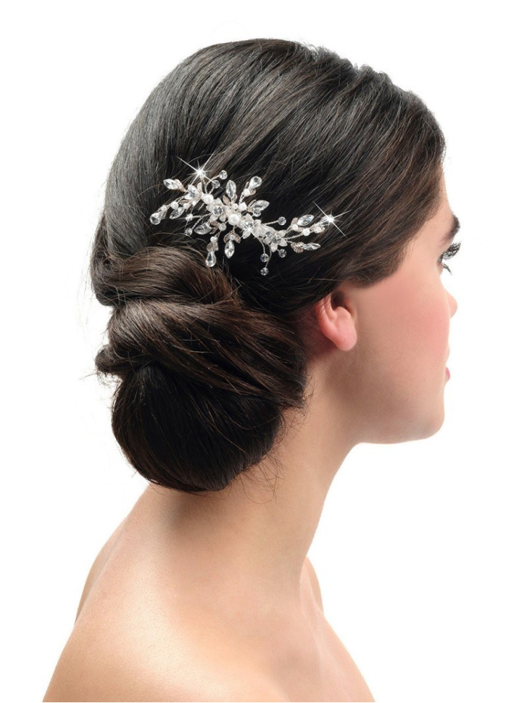 Poirier BB-438 Silver Hair Comb main product photo