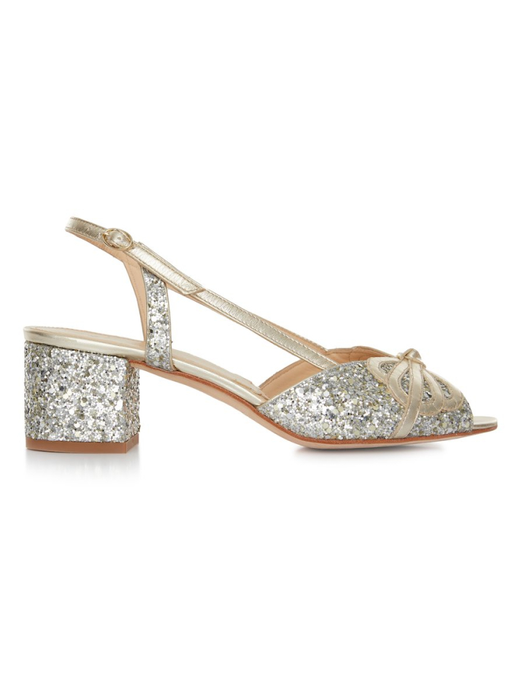 Rachel Simpson Kitty Glitter Wedding Shoes main product photo