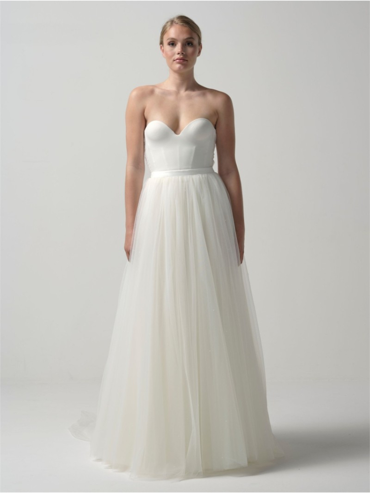 Poirier S330-250 Skirt Ivory main product photo
