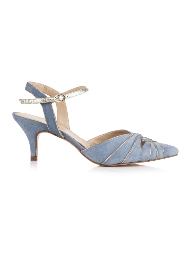Rachel Simpson Stephanie Blue Bridal Shoes main product photo