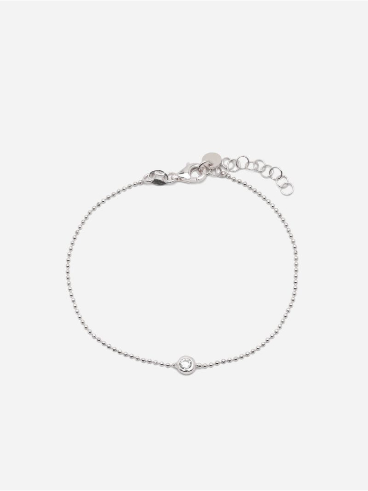 Abrazi Dainty Bracelet Silver main product photo