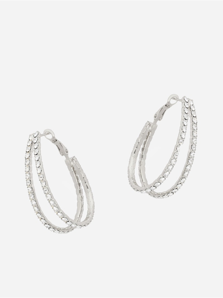 Abrazi Earrings Marilyn Silver-M main product photo