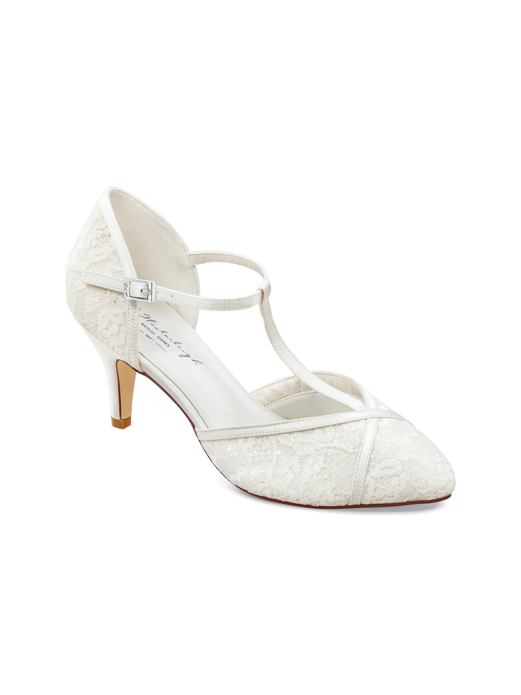 G. Westerleigh Zara Ivory Bridal Shoes main product photo
