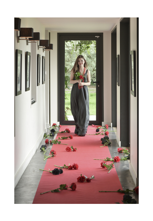 Santex red wedding runner