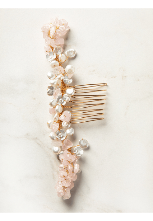 Sally Jane Bridal Gaia Hair Comb Gold