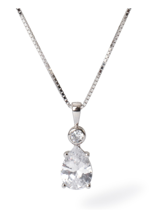 Abrazi Soraya Necklace Silver 50cm