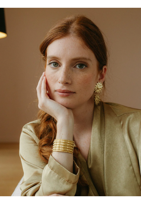 Lizeron Bambou Bracelet Gold ()