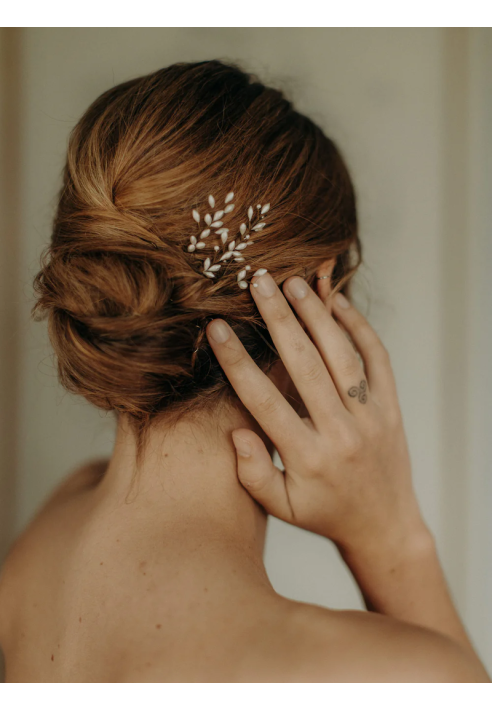 Lizeron Set Diane Hair pins Pearl ()