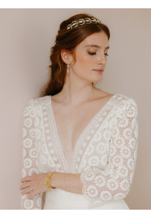 Lizeron Josephine Tiara White