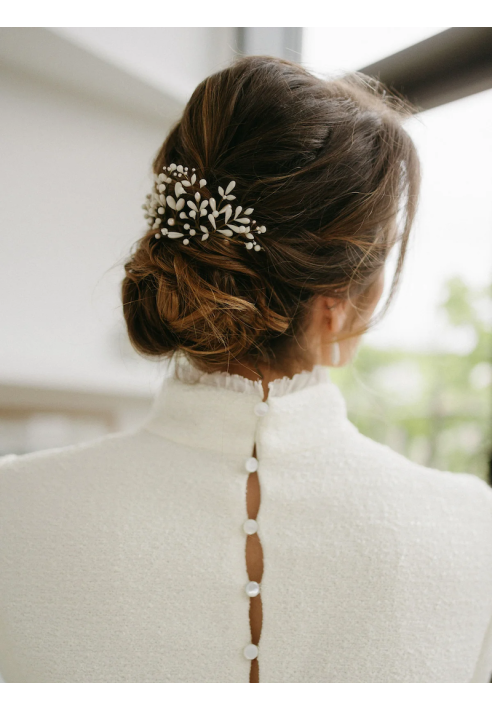 Lizeron Marthe Hair Comb White