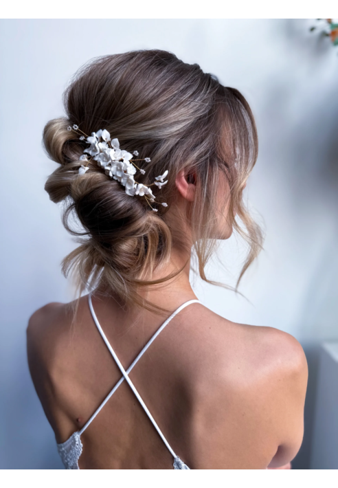 Sally Jane Bridal Lizzie Hair comb Gold ()