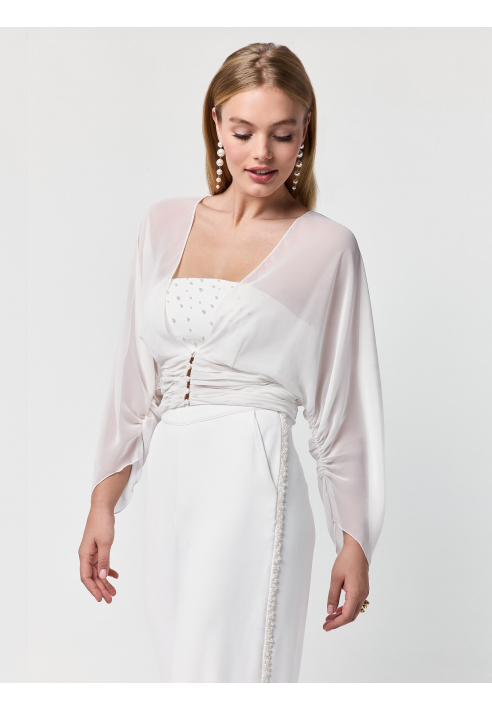 Poirier ST-75321 Cardigan| Chiffon