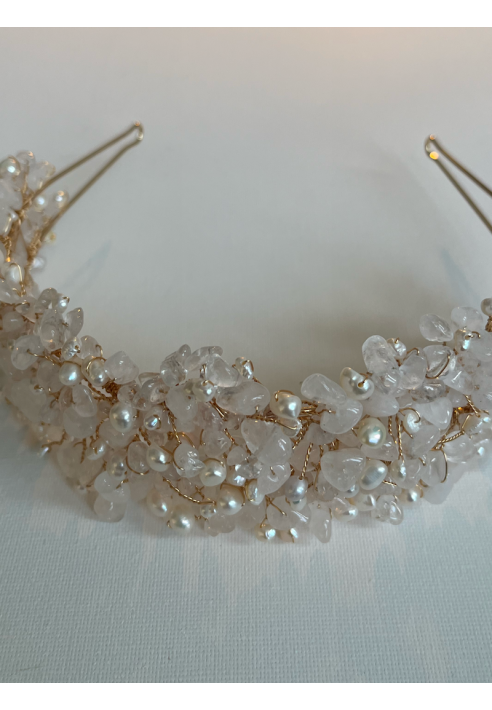 Sally Jane Bridal Selena Tiara Gold