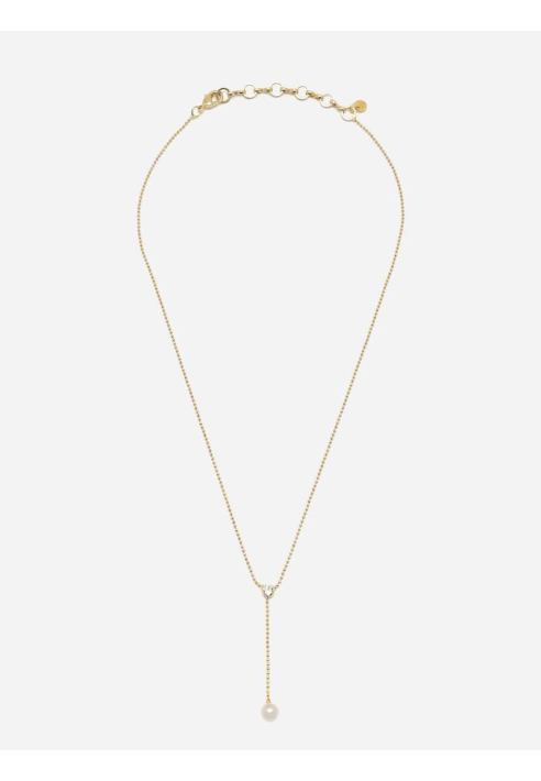 Abrazi Lovey Pearl Necklace Gold ()