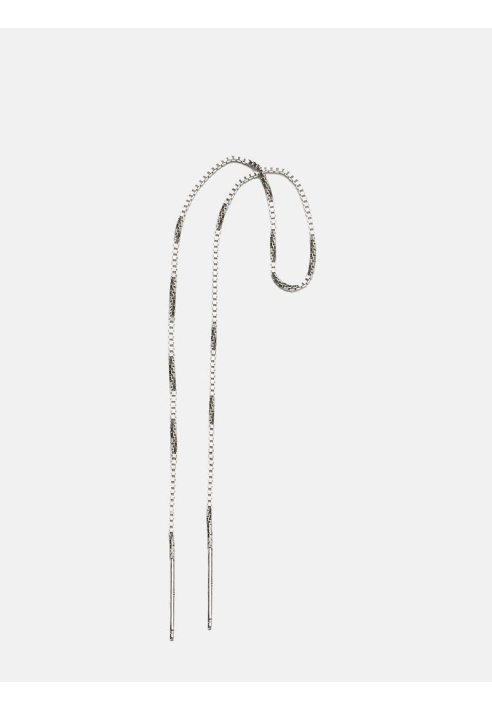 Abrazi Earrings Thunder ERA Threader Silver ()