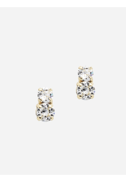 Abrazi Earrings O3-RND-SKT-Gold ()