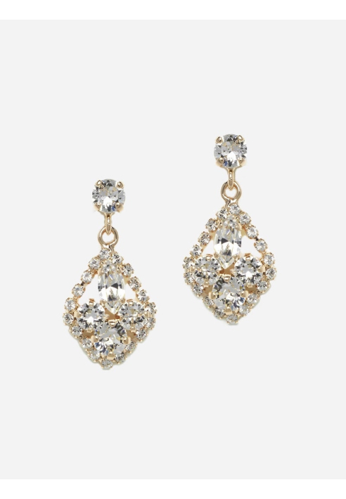 Abrazi Earrings O5-RND-SKT-Gold ()