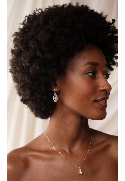 Abrazi Earrings O5-RND-SKT-Gold