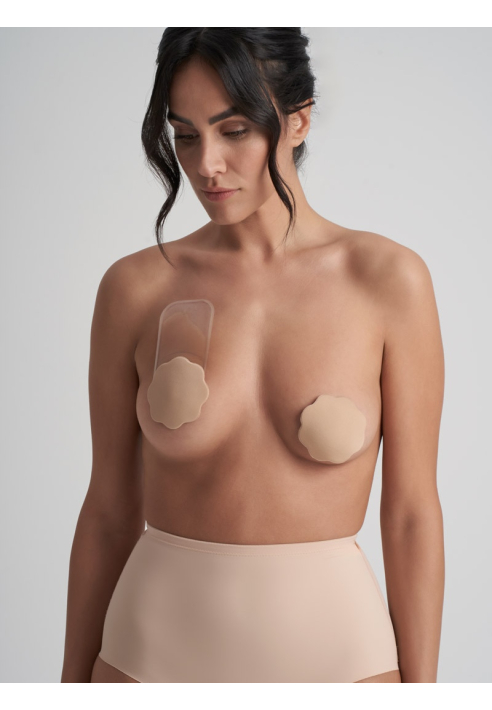 BYE BRA Multi Pull-Ups Beige (One-size)