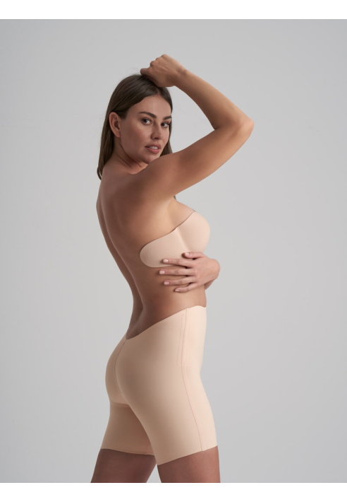 BYE BRA Low Back Mid Waist Short Beige ()
