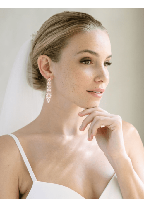 G. Westerleigh ER047RG Earrings Rose Gold ()