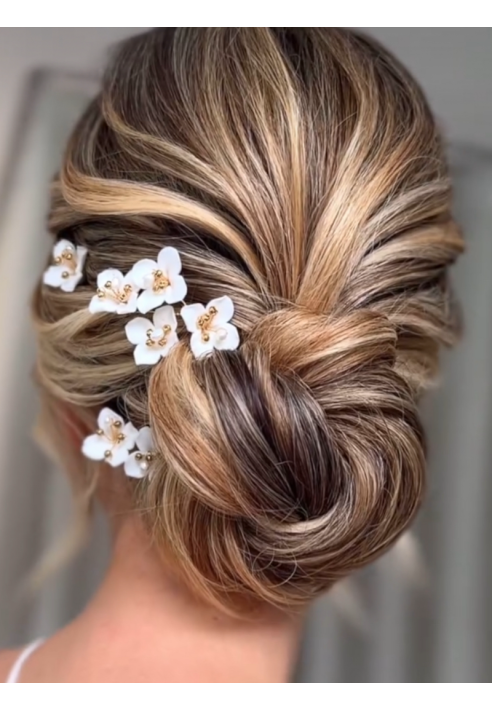 Sally Jane Bridal Fay Hairpins Gold ()